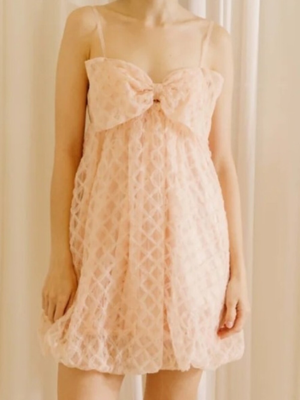 Baby Doll Bow Shortie Dress